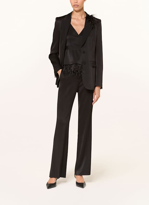LUISA CERANO satinhose SORT