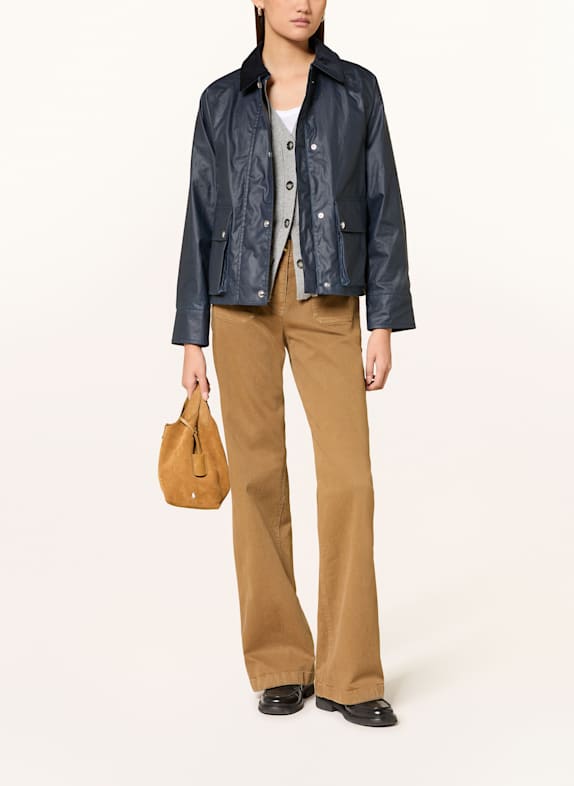 BELSTAFF Fieldjacket CYAN DUNKELBLAU