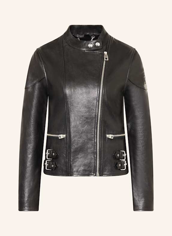 BELSTAFF Lederjacke RUSSO SCHWARZ