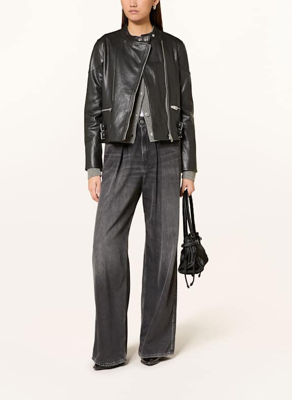 BELSTAFF Lederjacke RUSSO SCHWARZ