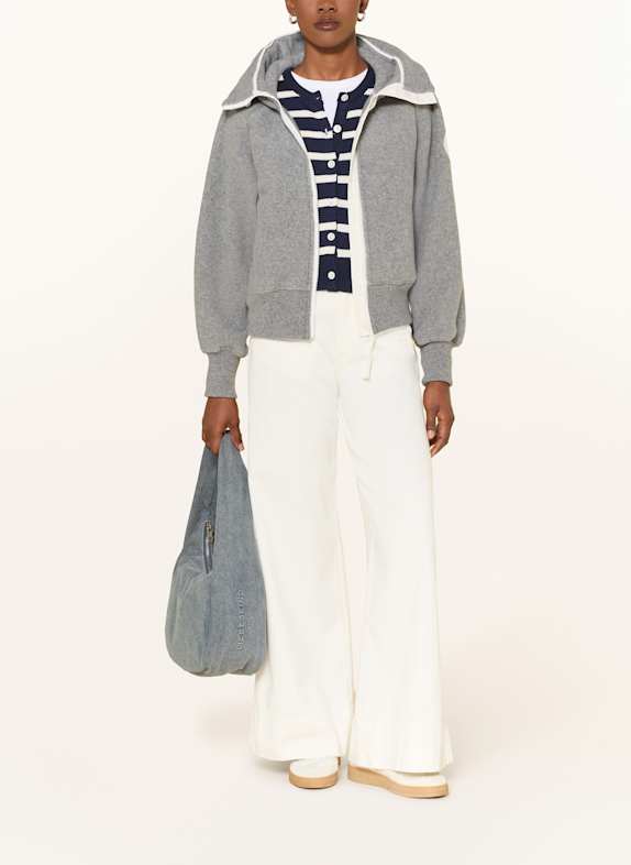 CANADA GOOSE Kurtka z polaru CHILLIWACK SZARY