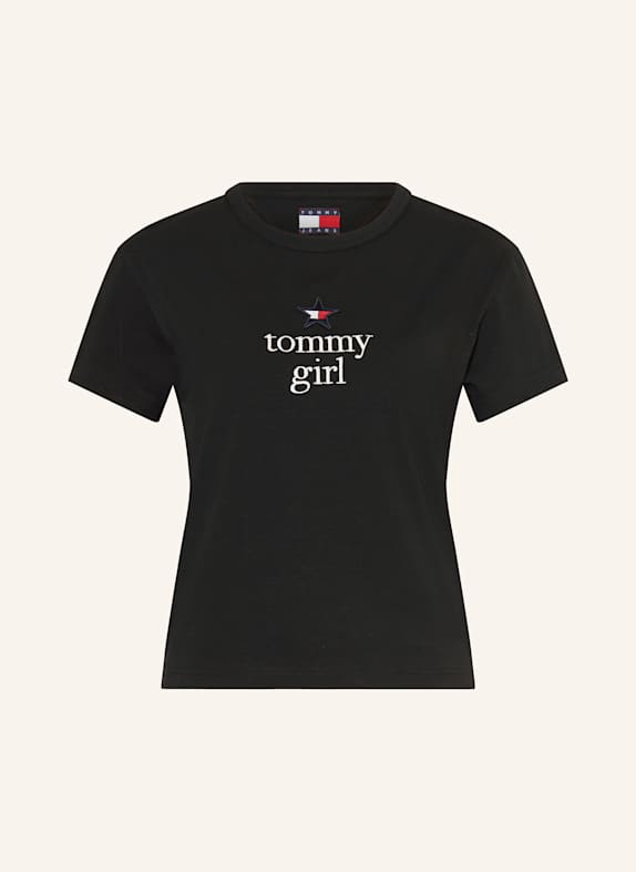 TOMMY JEANS T-Shirt SCHWARZ