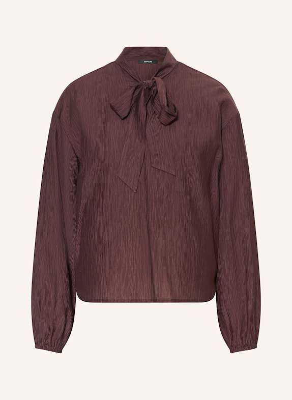 OPUS Schluppenbluse FOMANTICA DUNKELROT
