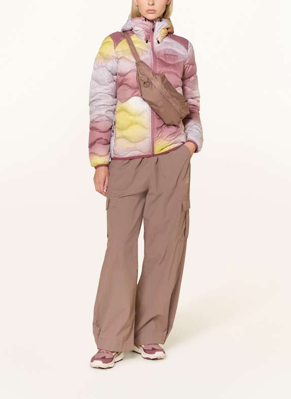 Peak Performance Daunenjacke HELIUM LILA / GELB / GRAU