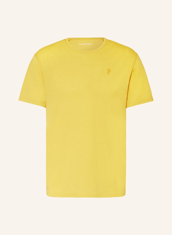 Peak Performance T-shirt ŻÓŁTY