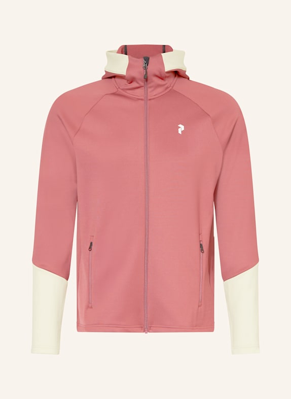 Peak Performance Kurtka jako warstwa środkowa RIDER ZIP HOOD JASNOCZERWONY