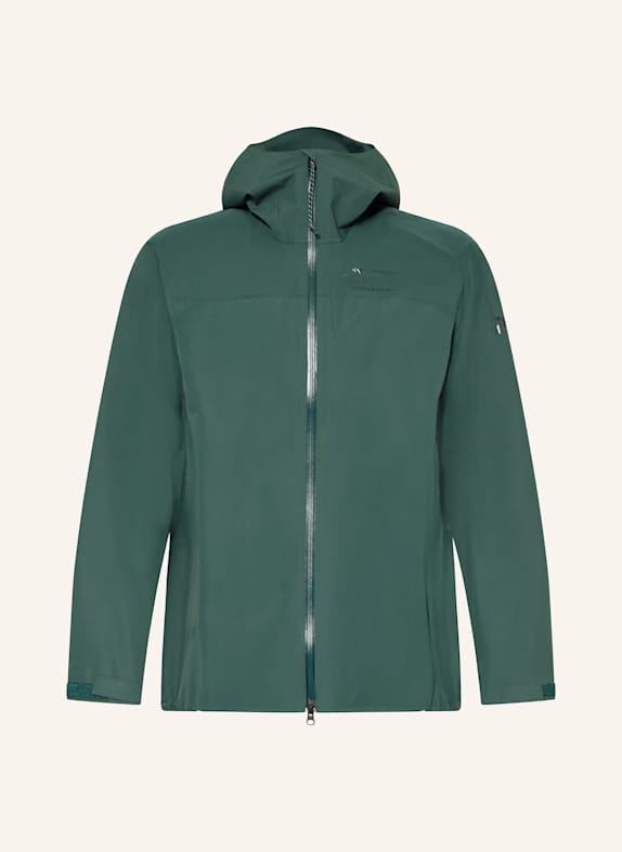 Peak Performance Kurtka z hardshellu TREELINE ZIELONY