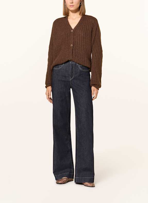MAC Wide Leg Jeans PALAZZO DONKERBLAUW