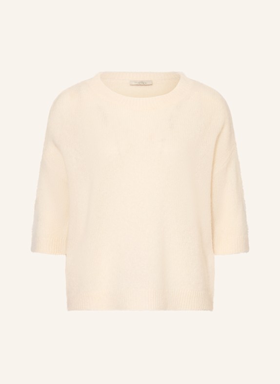 lilienfels Cashmere-Pullover mit 3/4-Arm ECRU