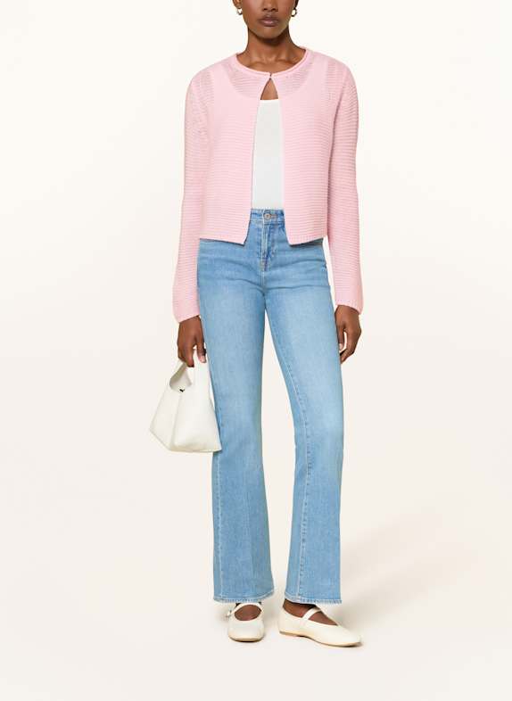 lilienfels Vest met kasjmier ROZE