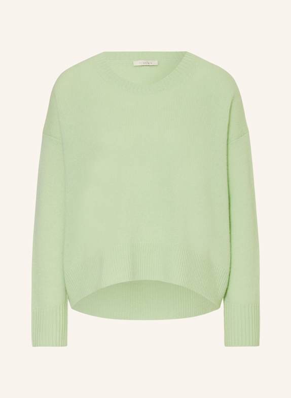 lilienfels Cashmere-Pullover HELLGRÜN