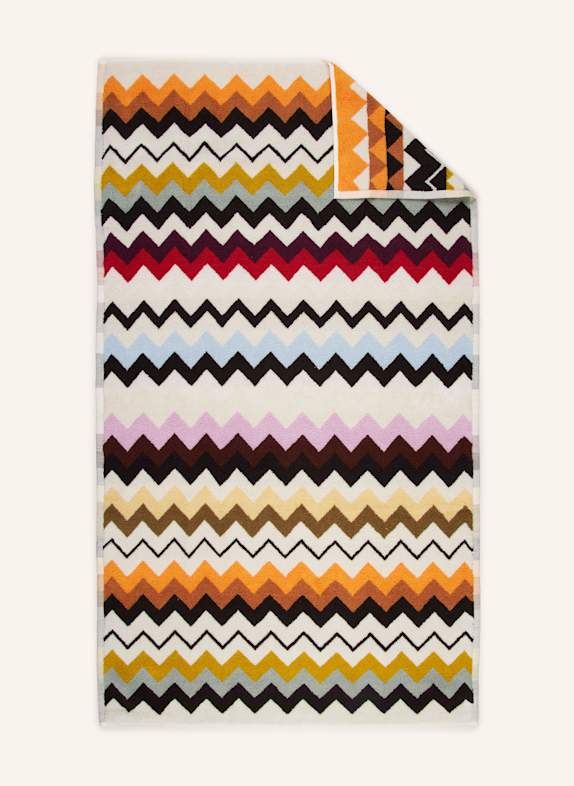 MISSONI Home Ręcznik kąpielowy MURRINA KREMOWY / POMARAŃCZOWY / CZARNY