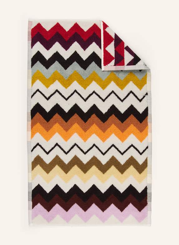 MISSONI Home Ręcznik MURRINA CZARNY / KREMOWY / POMARAŃCZOWY