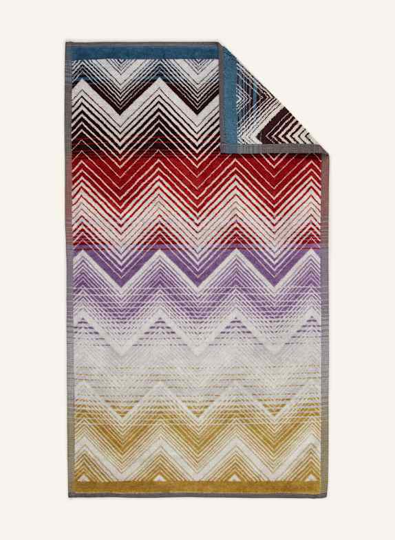 MISSONI Home Ręcznik MAREA JASNOFIOLETOWY / CIEMNOCZERWONY