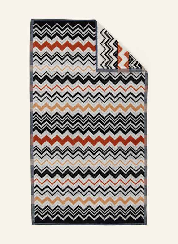 MISSONI Home Ręcznik BERNARD CZARNY / BIAŁY / BRĄZOWY