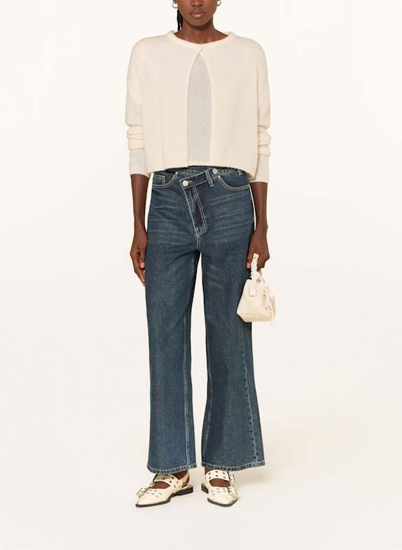 MRS & HUGS Wide Leg Jeans blue /green wash