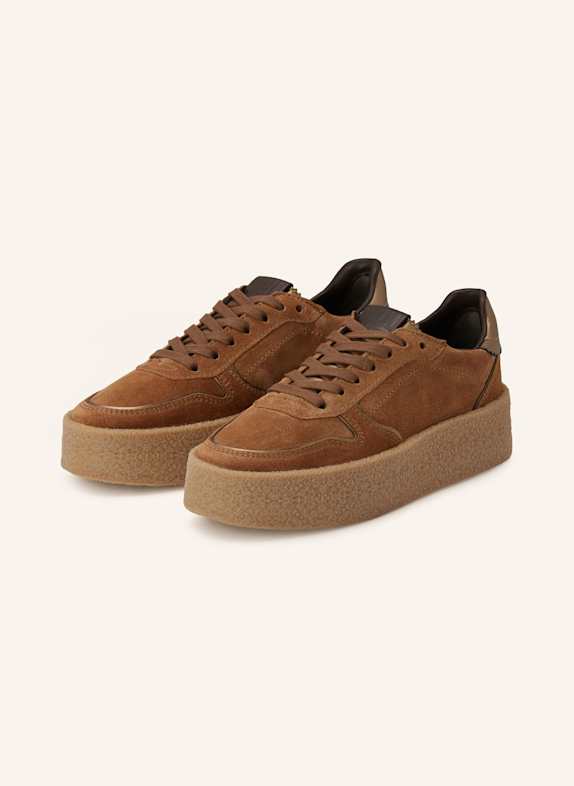 KENNEL & SCHMENGER Sneaker BAZAR COGNAC