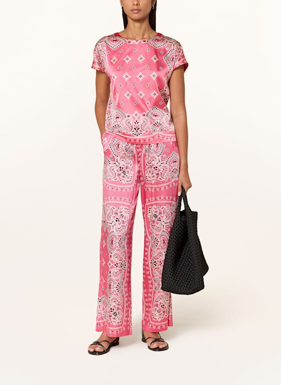 darling harbour Bluse i silke VANDMELON