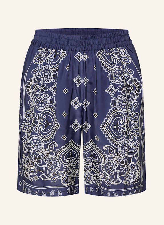 darling harbour Shorts mit Seide NAVY