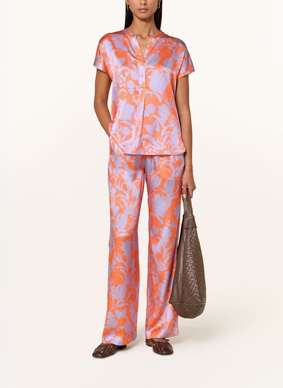 darling harbour Blusenshirt aus Seide apricot / lilac