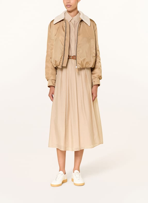 LUISA CERANO Daunenjacke zum Wenden CAMEL