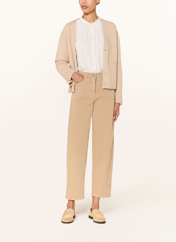 LUISA CERANO Barrel jeans 7452 golden caramel