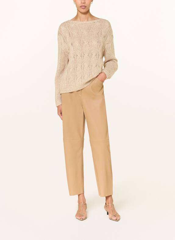 LUISA CERANO tröja BEIGE