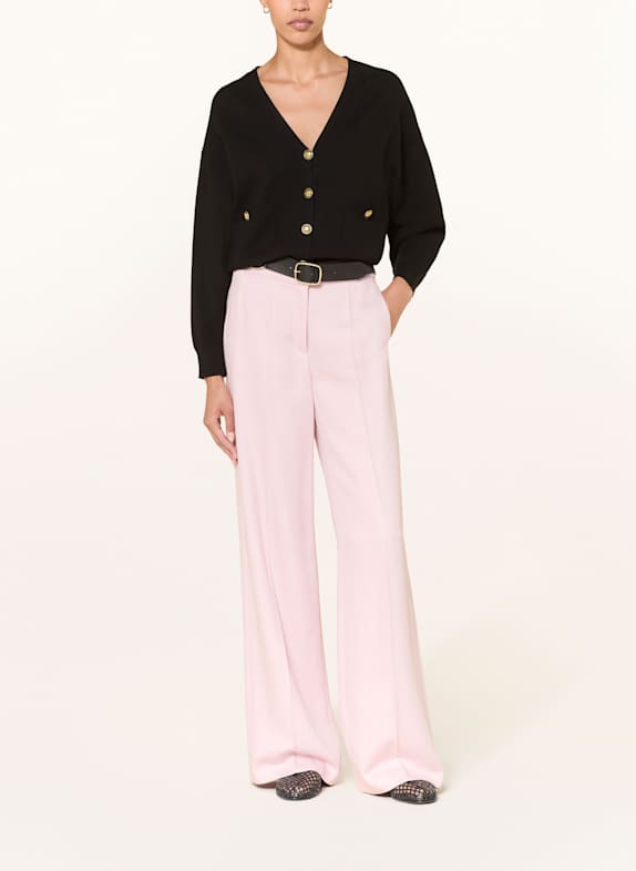 LUISA CERANO Strickjacke SCHWARZ