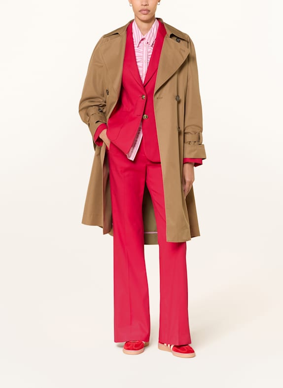 LUISA CERANO Bootcut-broek ROOD