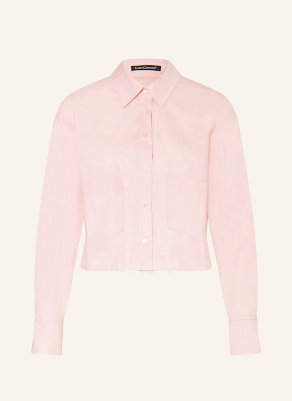 LUISA CERANO Košilová halenka SVĚTLE RŮŽOVÁ