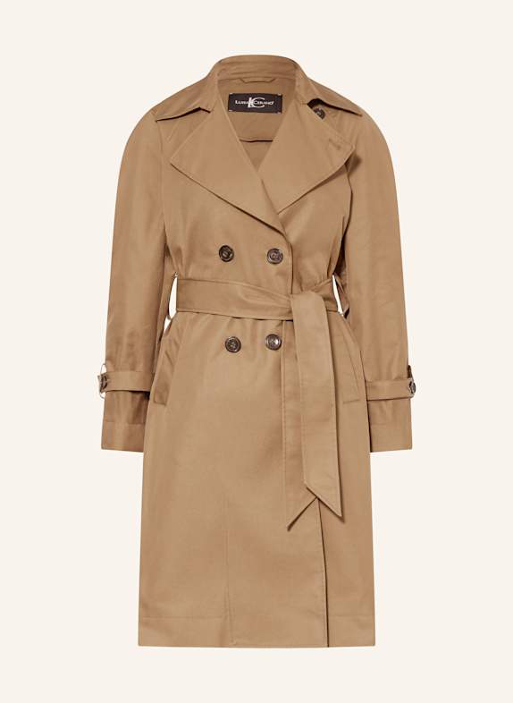 LUISA CERANO Trenčkot KHAKI