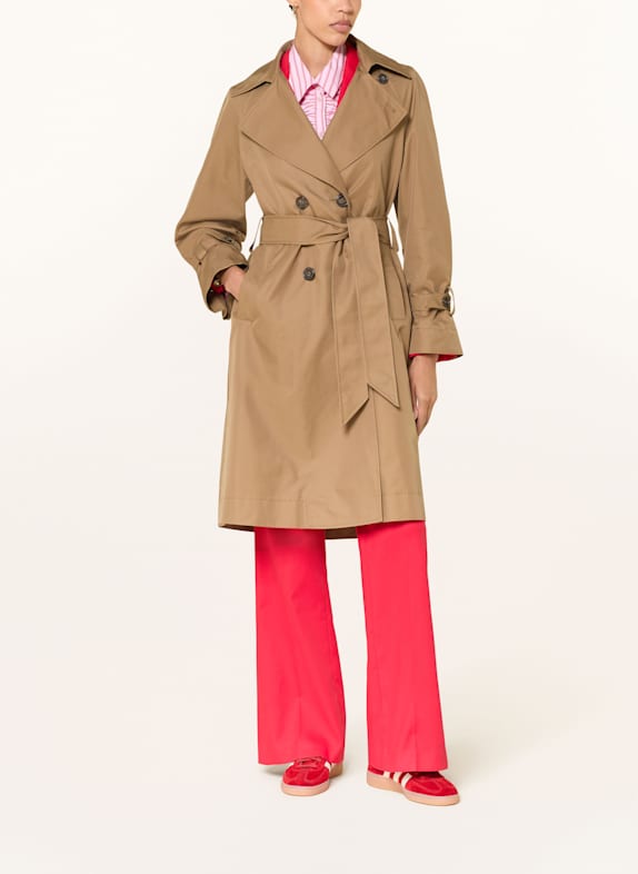 LUISA CERANO Trenchcoat KHAKI