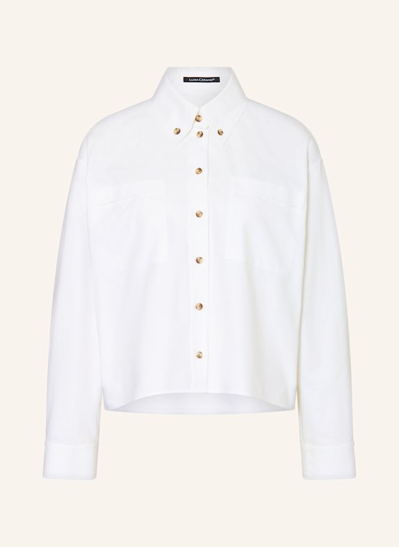 LUISA CERANO Hemdbluse WEISS