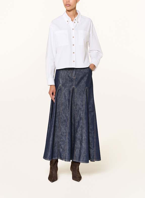 LUISA CERANO skjortebluse HVID