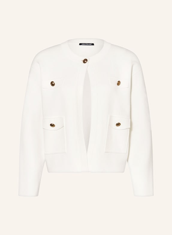 LUISA CERANO Knit cardigan WHITE