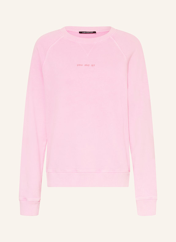 LUISA CERANO Mikina SVĚTLE RŮŽOVÁ