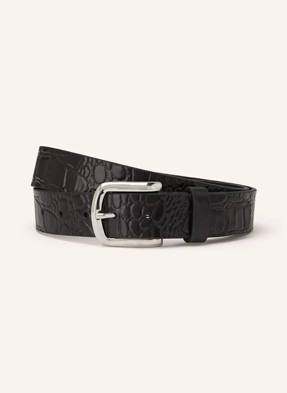 SCHUCHARD & FRIESE Leather belt GIANNI BLACK