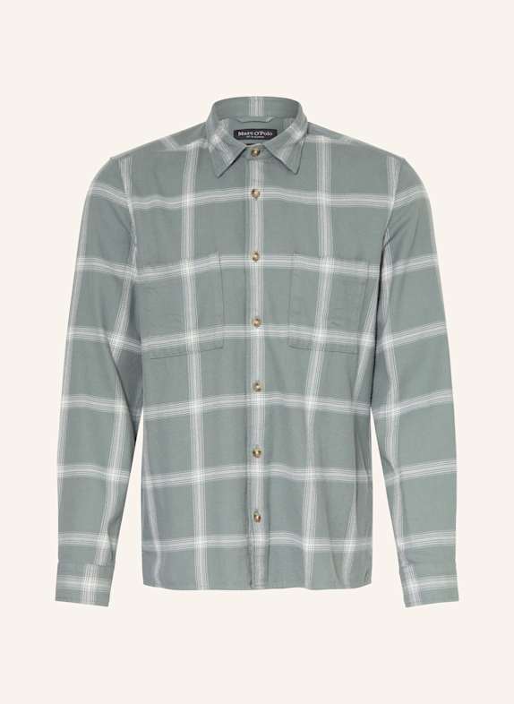 Marc O'Polo Koszula regular fit JASNOZIELONY / BIAŁY