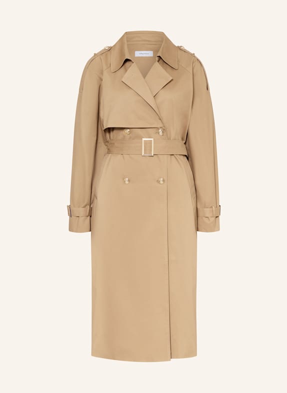 darling harbour Trench coat CAMEL