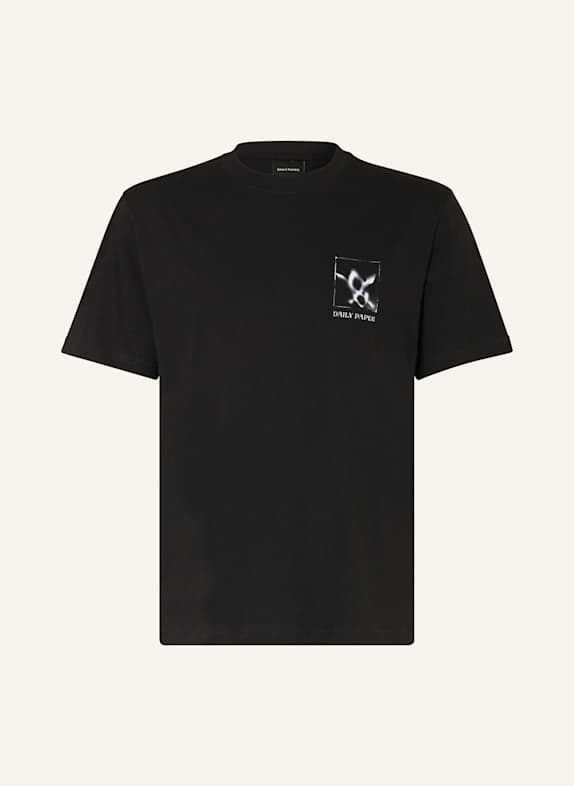 DAILY PAPER T-shirt CZARNY