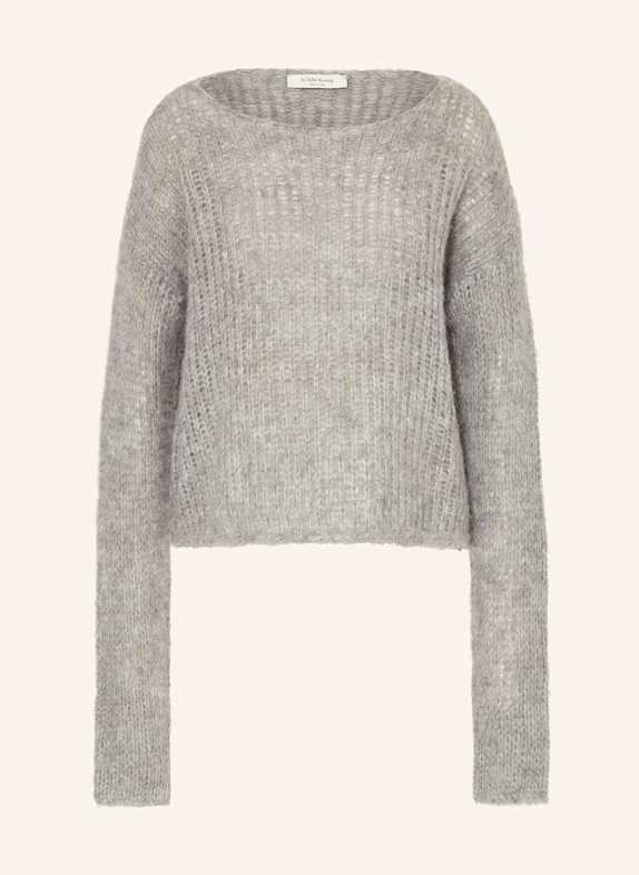 by Aylin Koenig Alpaka-Pullover ISA GRAU