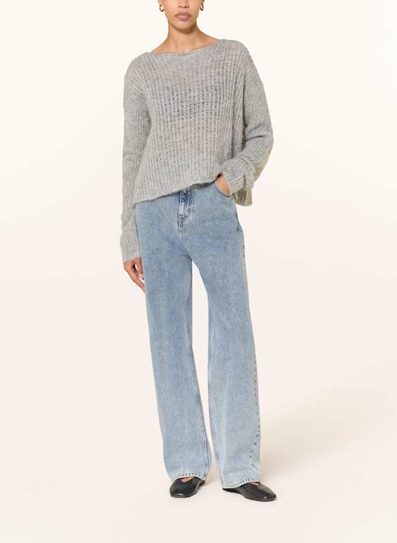 by Aylin Koenig Alpaca trui ISA GRIJS