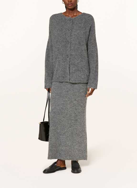 by Aylin Koenig Vest FREDERIKA met alpaca GRIJS
