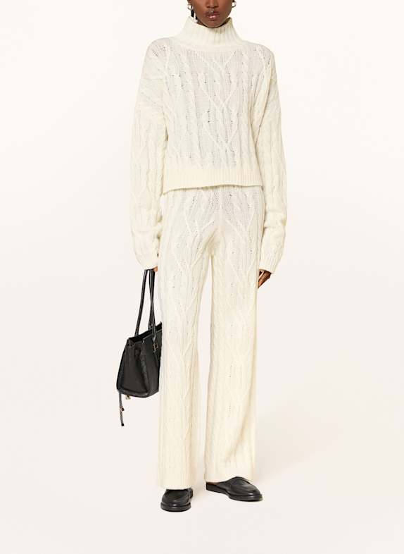 by Aylin Koenig Gebreide broek AVA WIT