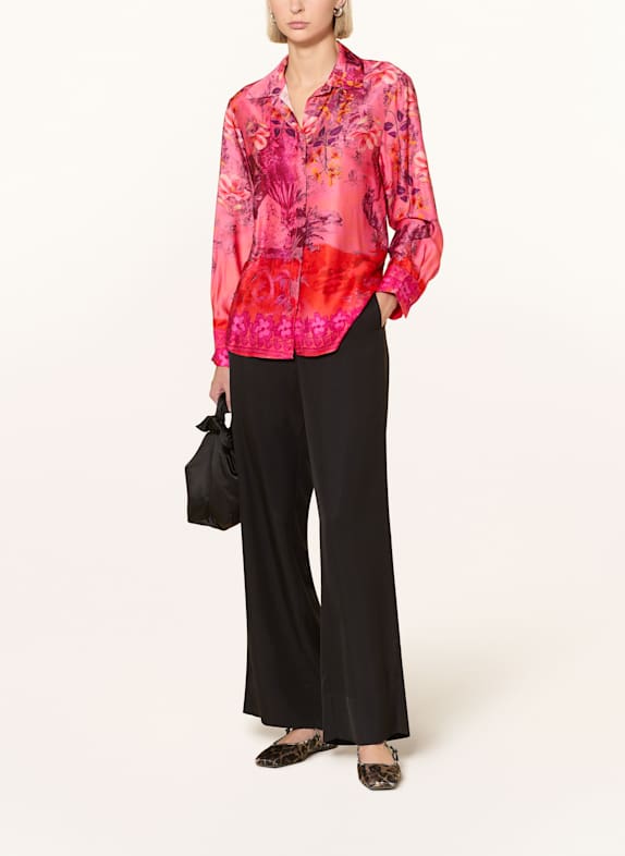 miss goodlife Overhemdblouse van satijn ROZE / ROOD / PAARS