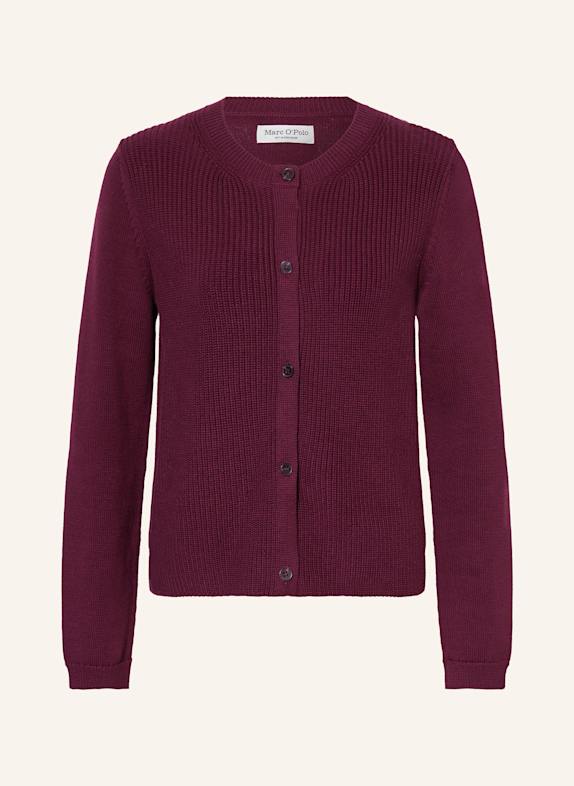 Marc O'Polo Strickjacke DUNKELROT