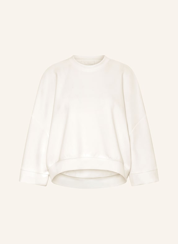 Rich & Royal Sweatshirt mit 3/4-Arm WEISS