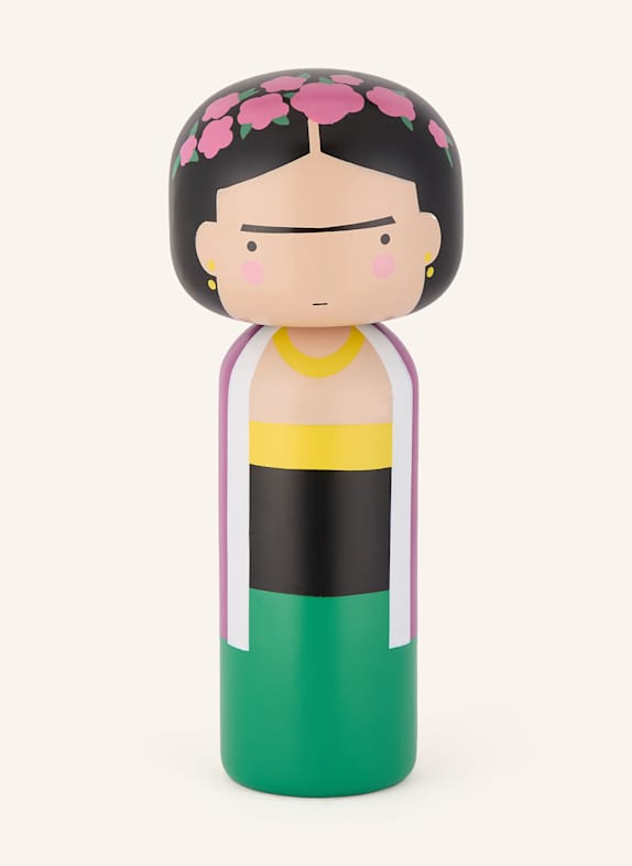 lucie kaas Dekofigur GRÜN / PINK / SCHWARZ