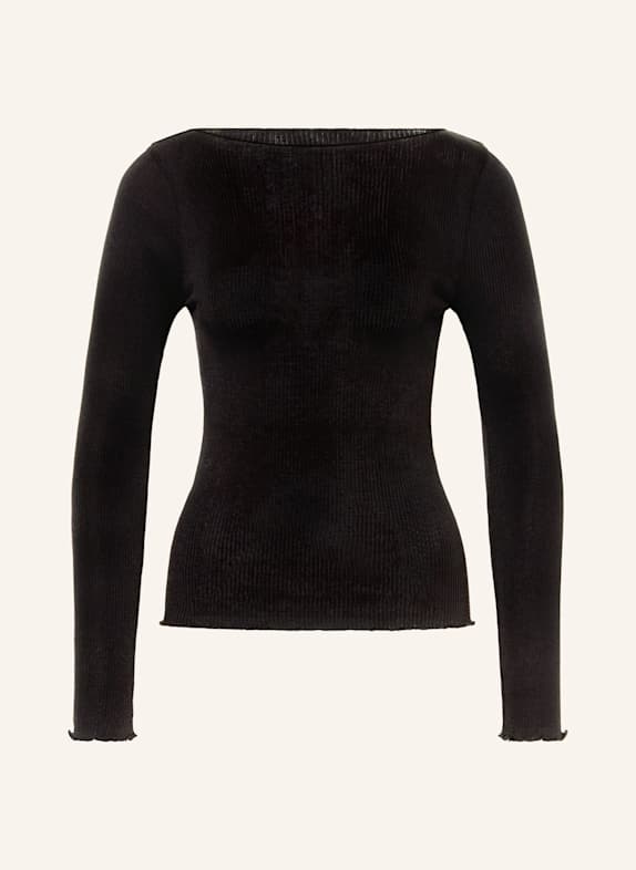 rosemunde Longsleeve BALTA SCHWARZ