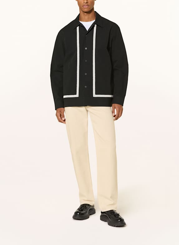 NN.07 Overjacket REED Regular Fit SCHWARZ